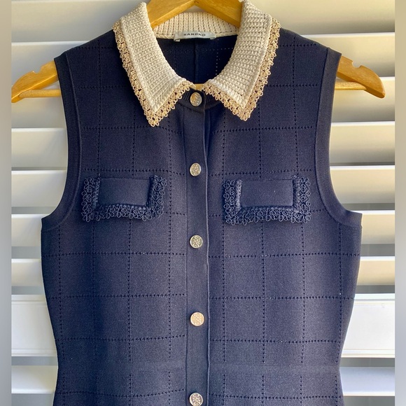 Sandro Precieuse Midi Shirt Dress - Picture 16 of 16